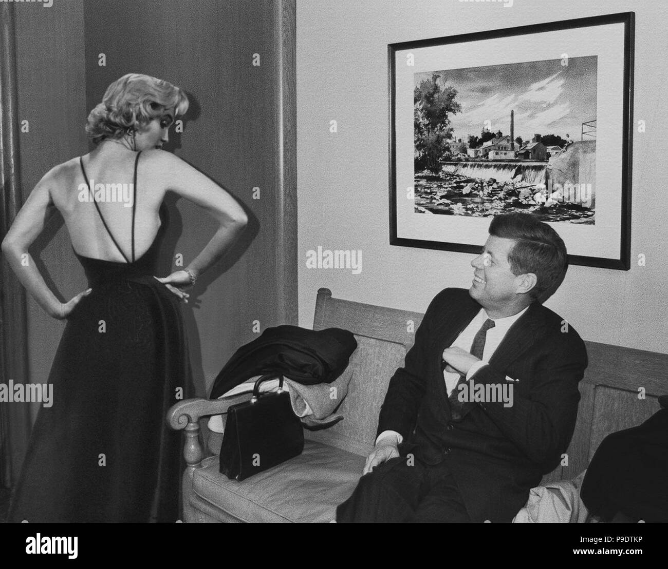 John f kennedy and marilyn monroe hi-res stock photography and images ...