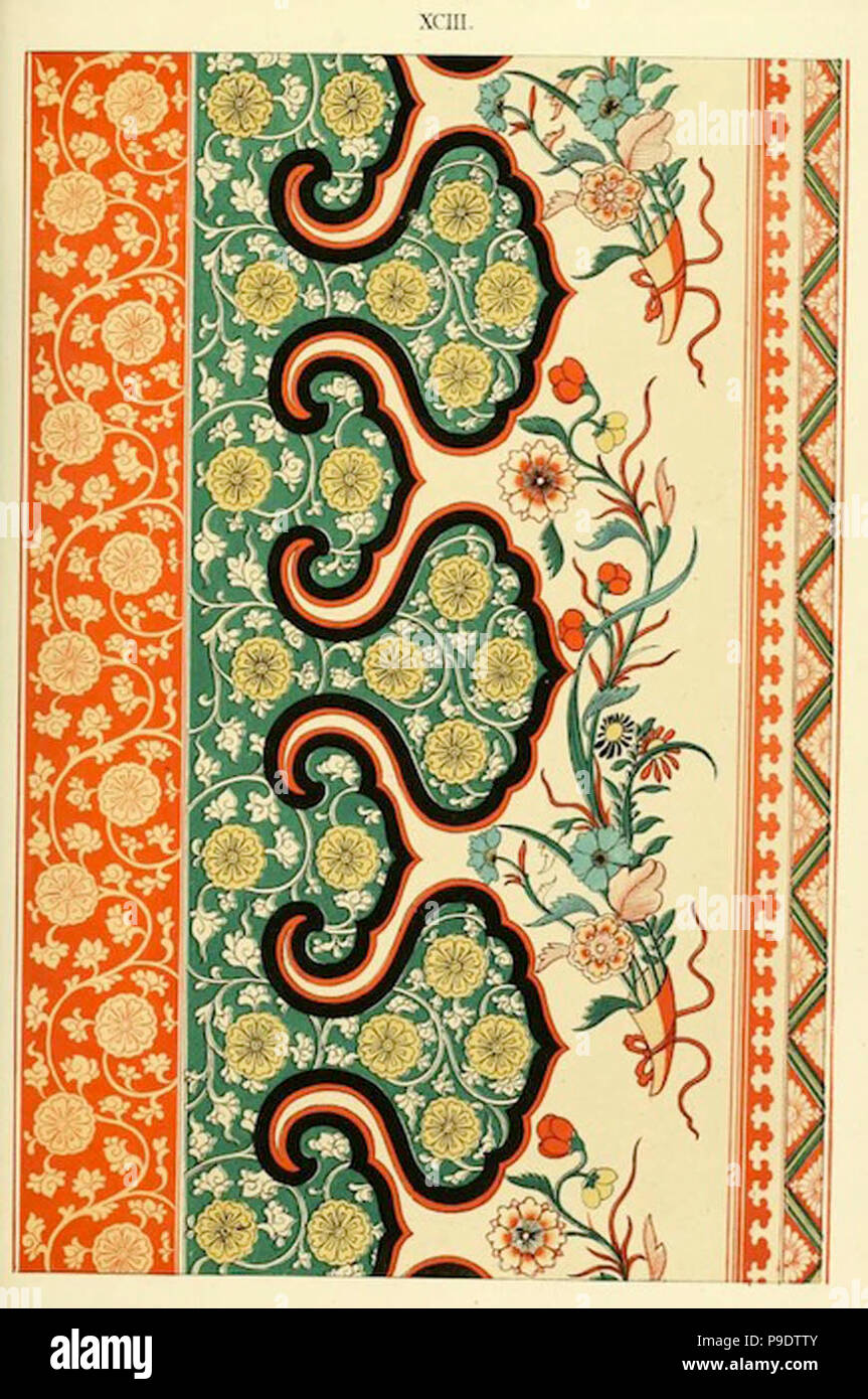 vintage chinese pattern Stock Photo - Alamy