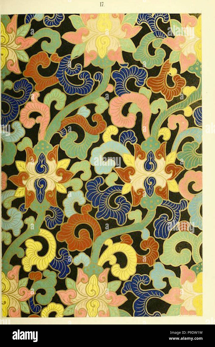 vintage chinese pattern Stock Photo - Alamy