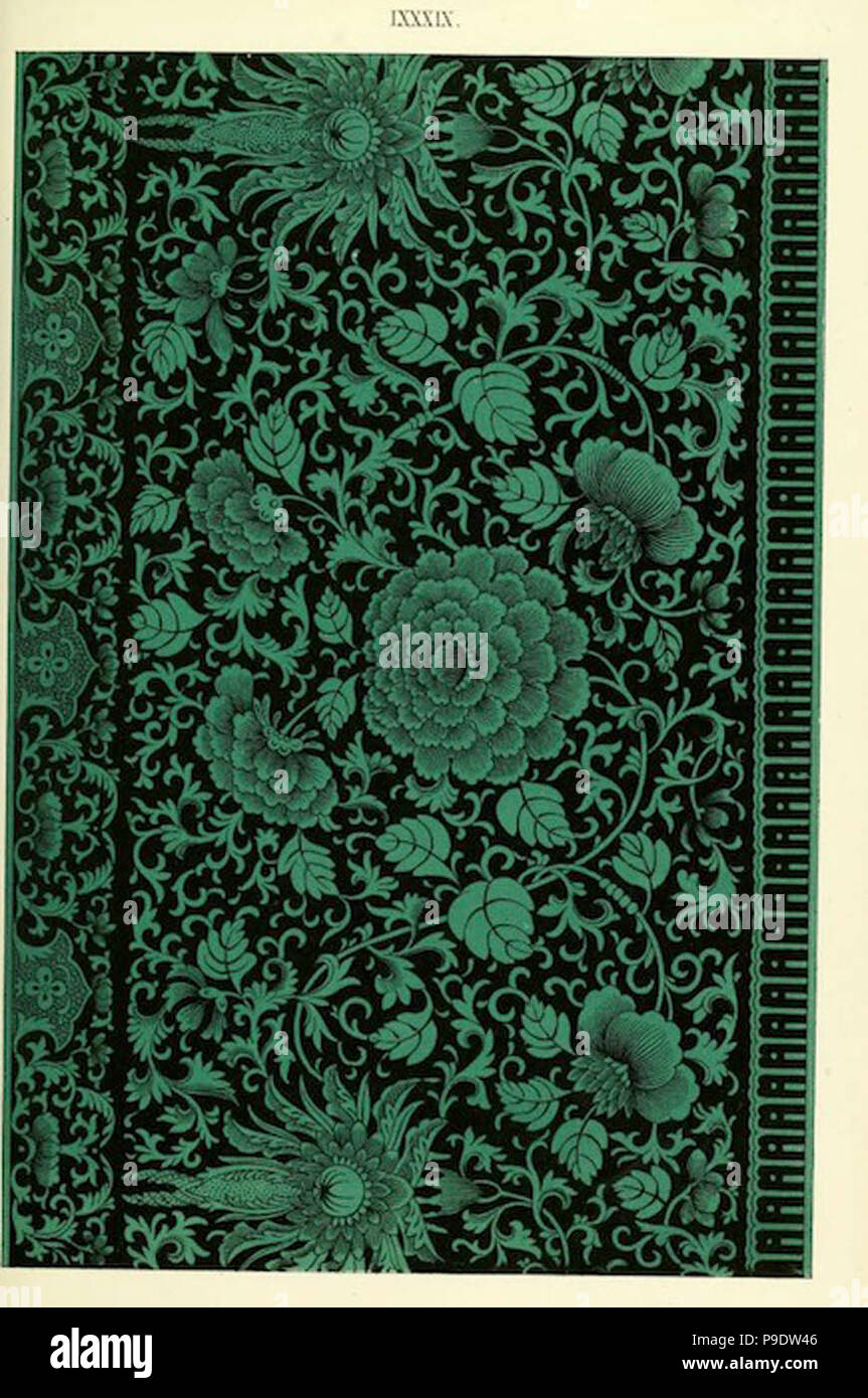 vintage chinese pattern Stock Photo Alamy