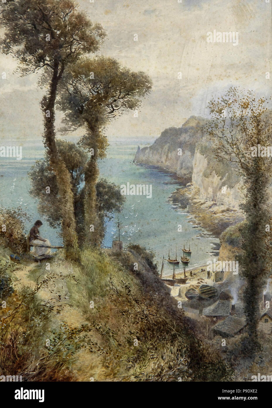 Robertson  Charles - Beer Head  South Devon Stock Photo
