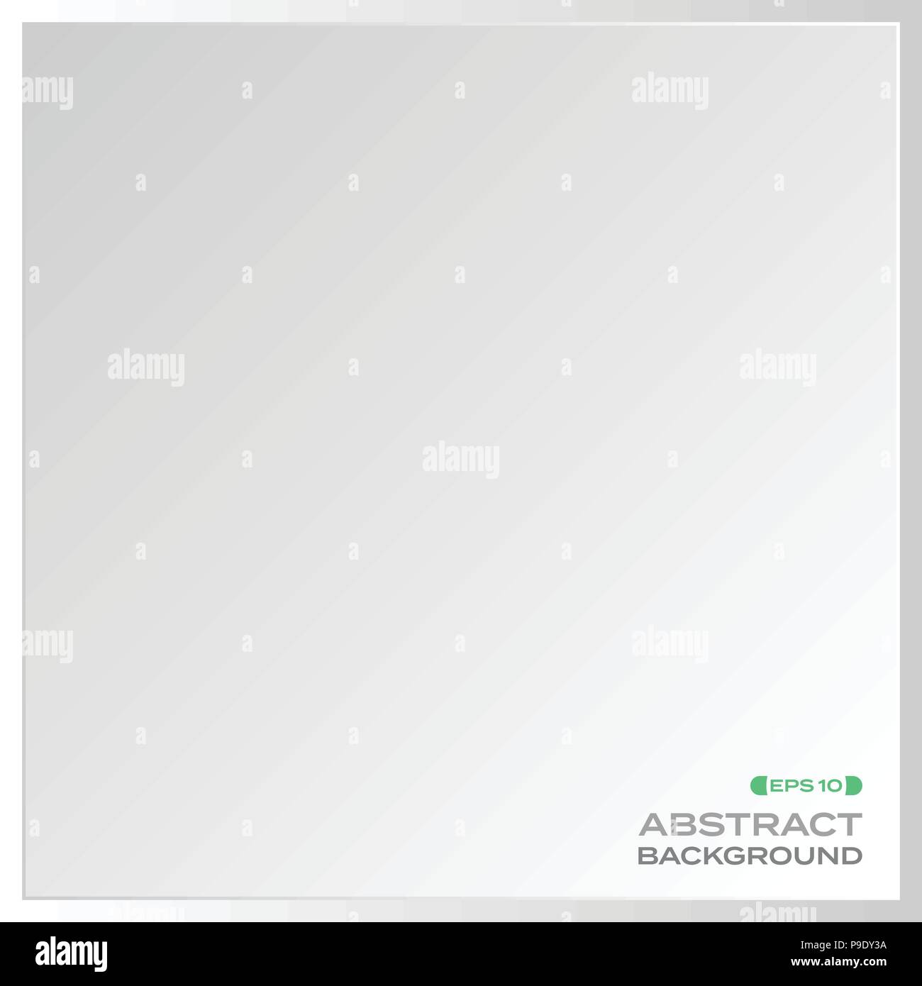 Abstract of plain aluminum plate background, illustration vector eps10 Stock Vector