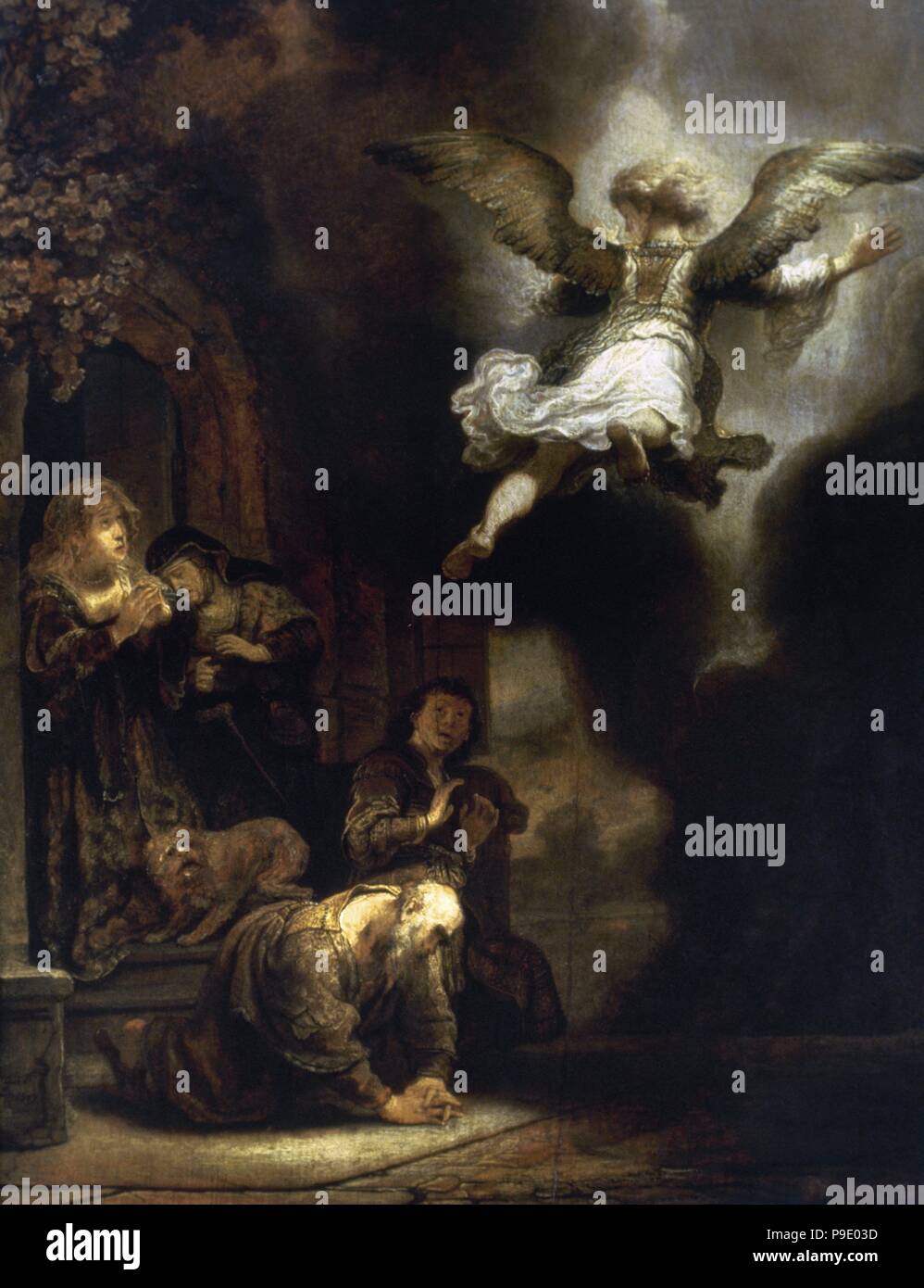 Rembrandt family bible book hi-res stock photography and images - Alamy