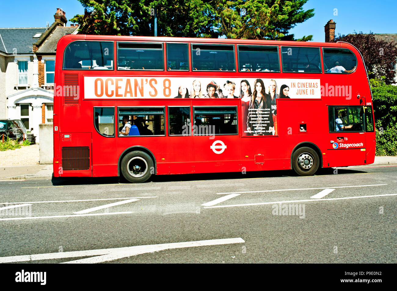 Stagecoach London Bus, Bromley Road, Catford, Borough of Lewisham, London, England Stock Photo