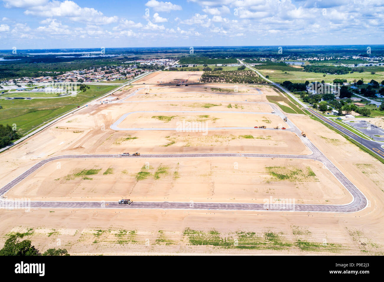 Florida, Orlando, Davenport, under construction new residential