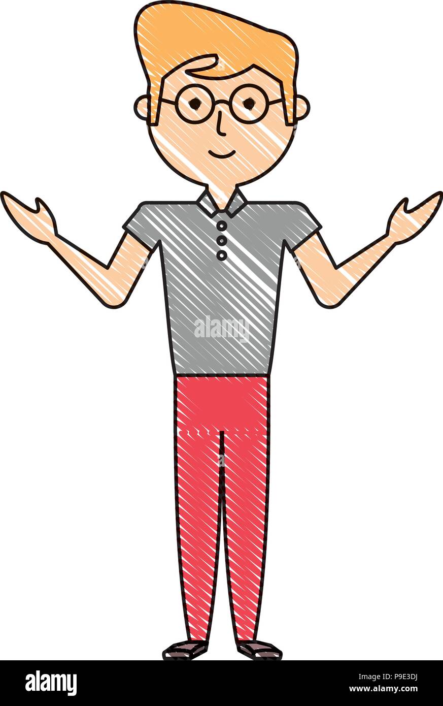 Cartoon Man Standing With Arms Open Icon Over White Background Vector Illustration Stock Vector Image Art Alamy Cartoon Man Standing With Arms Open Icon Over White Background Vector Illustration Stock Vector Image Art Alamy