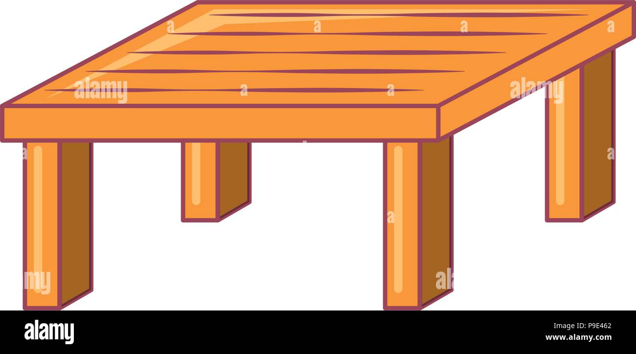 table icon over white background, vector illustration Stock Vector ...