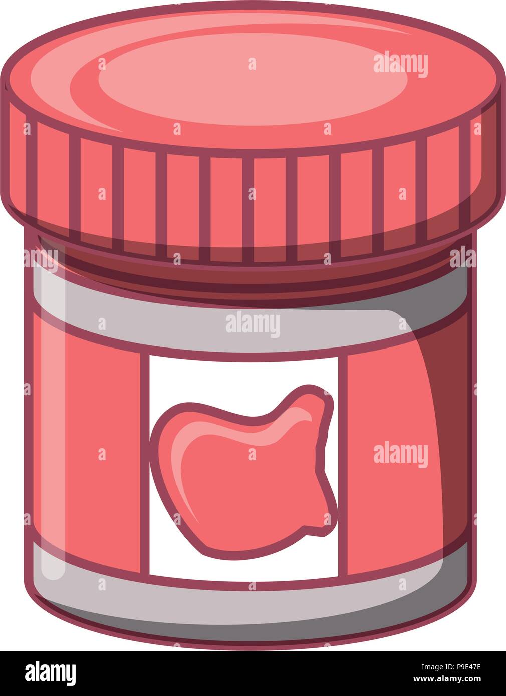 paint jar icon over white background, vector illustration Stock Vector Image & Art Alamy