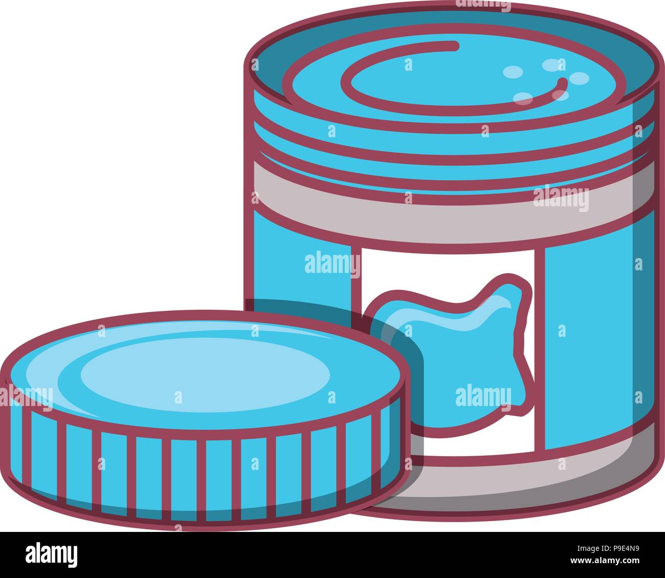 paint jar icon over white background, vector illustration Stock Vector Image & Art Alamy