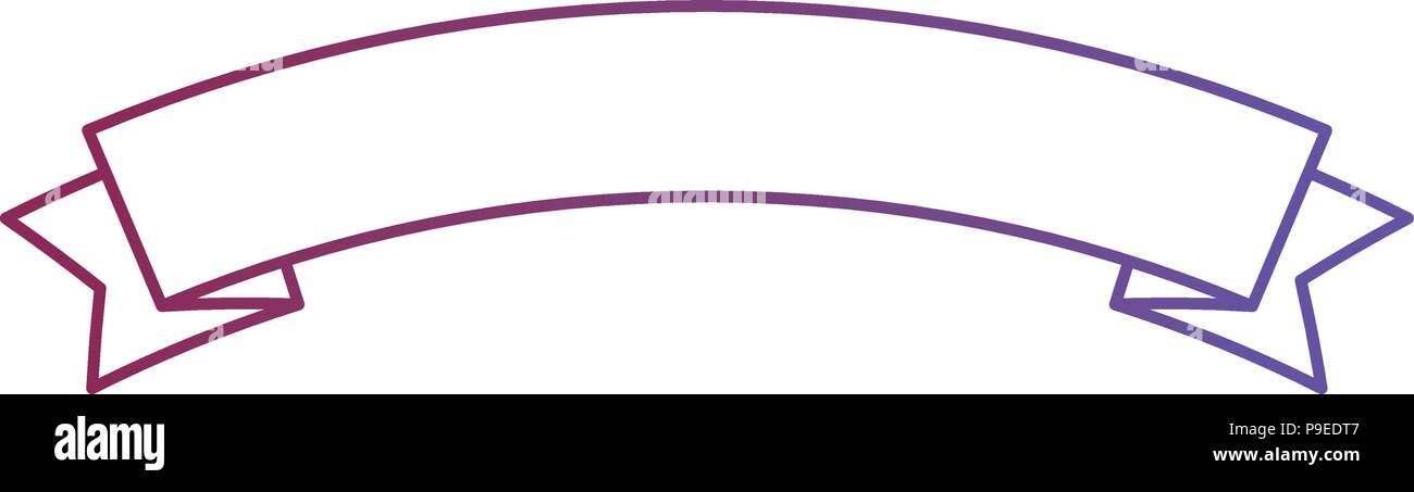 ribbon frame isolated icon Stock Vector Image & Art - Alamy