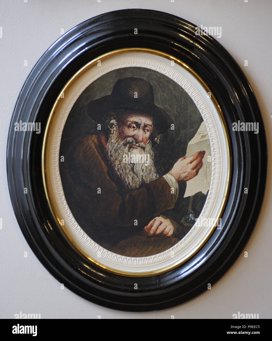 Old rabbi painting hi-res stock photography and images - Alamy