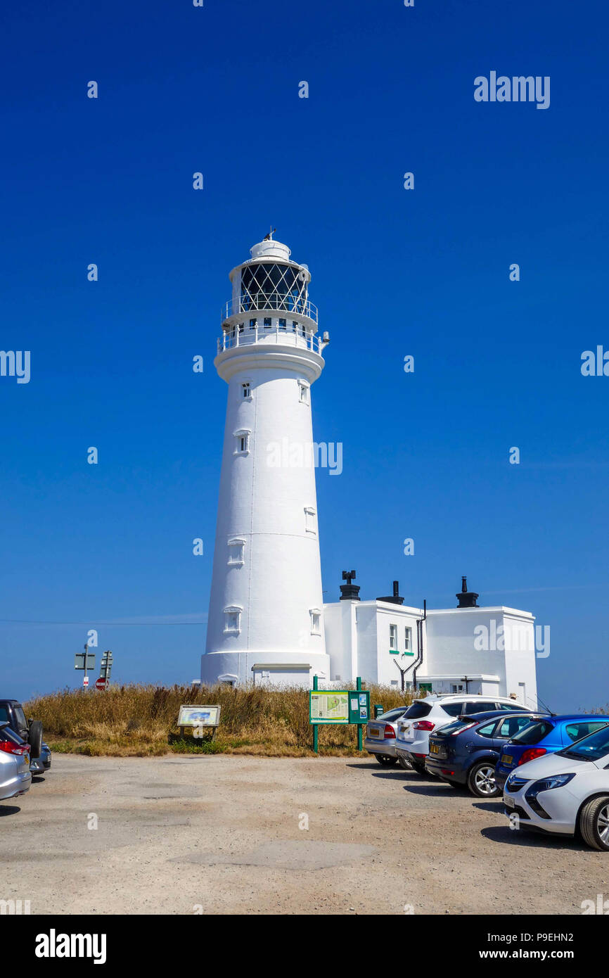 Summer weather at Flamborough Head, Easy Yorkshire Stock Photo