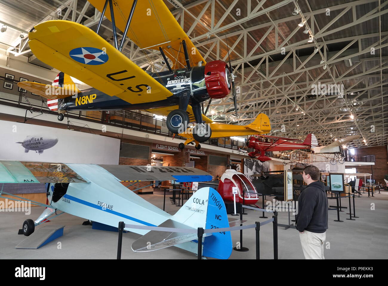 USA Maryland MD College Park Aviation Museum the oldest continuously used airport in the world civil aviation Stock Photo