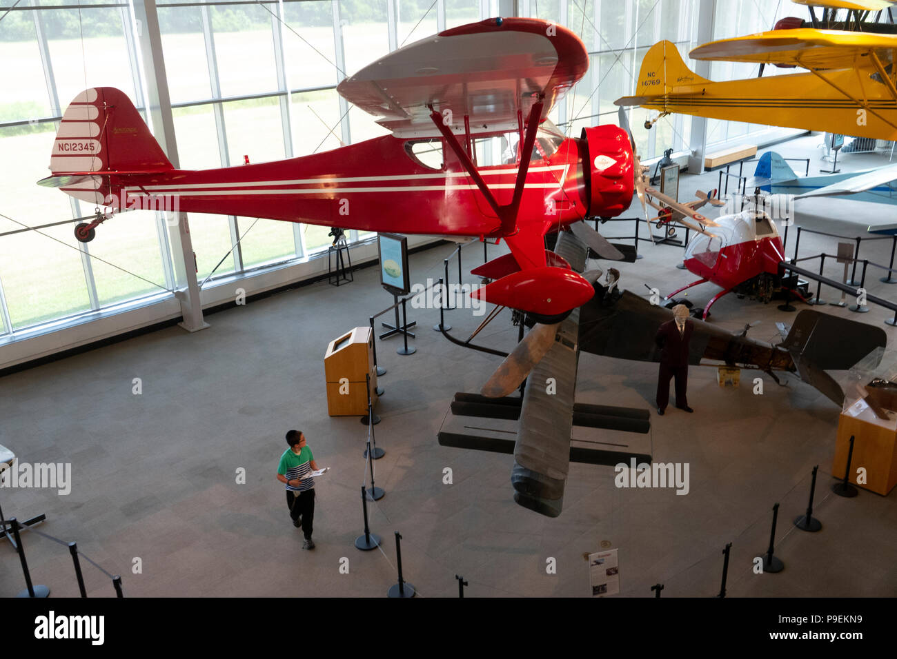 USA Maryland MD College Park Aviation Museum the oldest continuously used airport in the world civil aviation Stock Photo