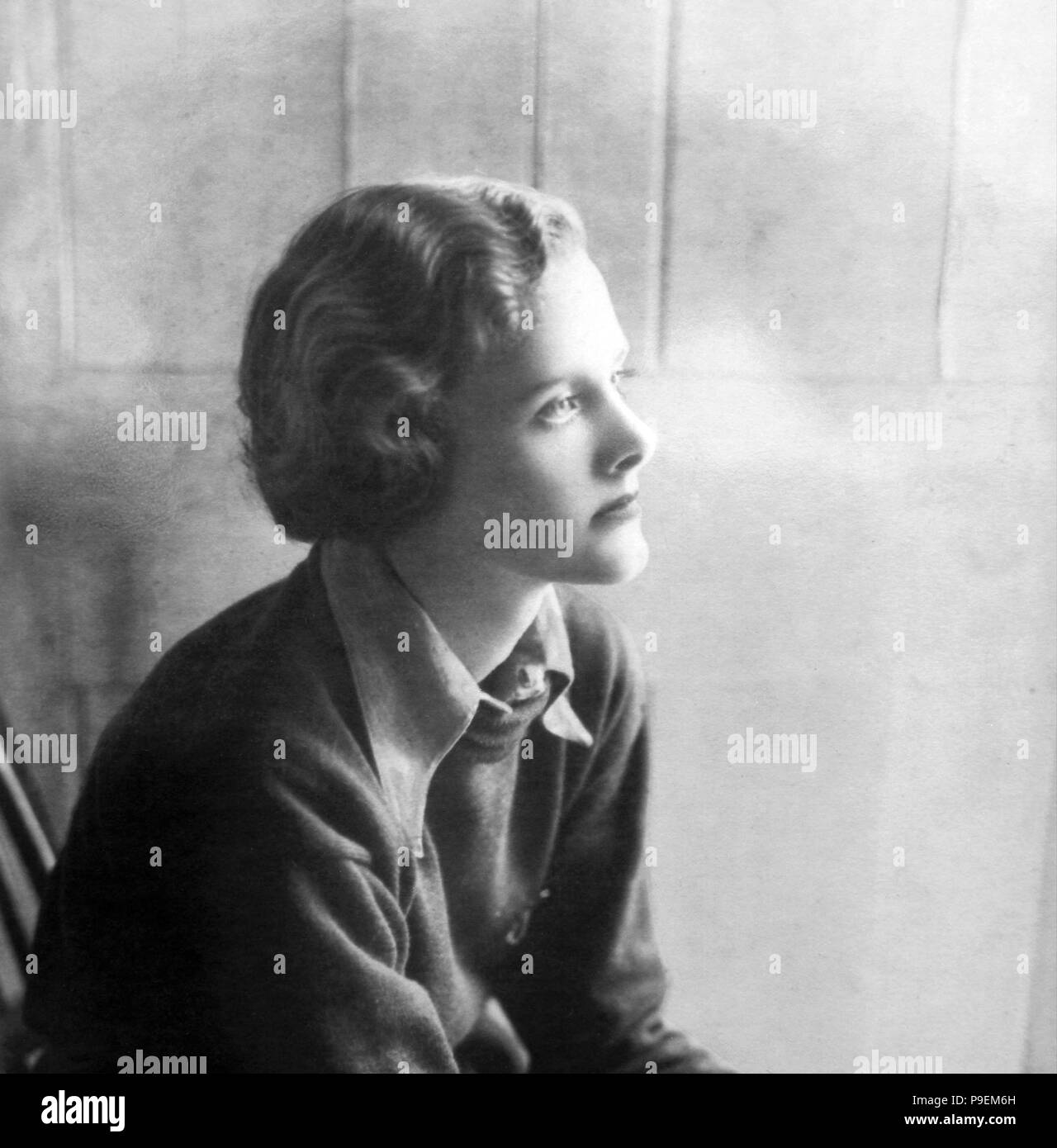 Daphne du Maurier, English author and playwright. Stock Photo