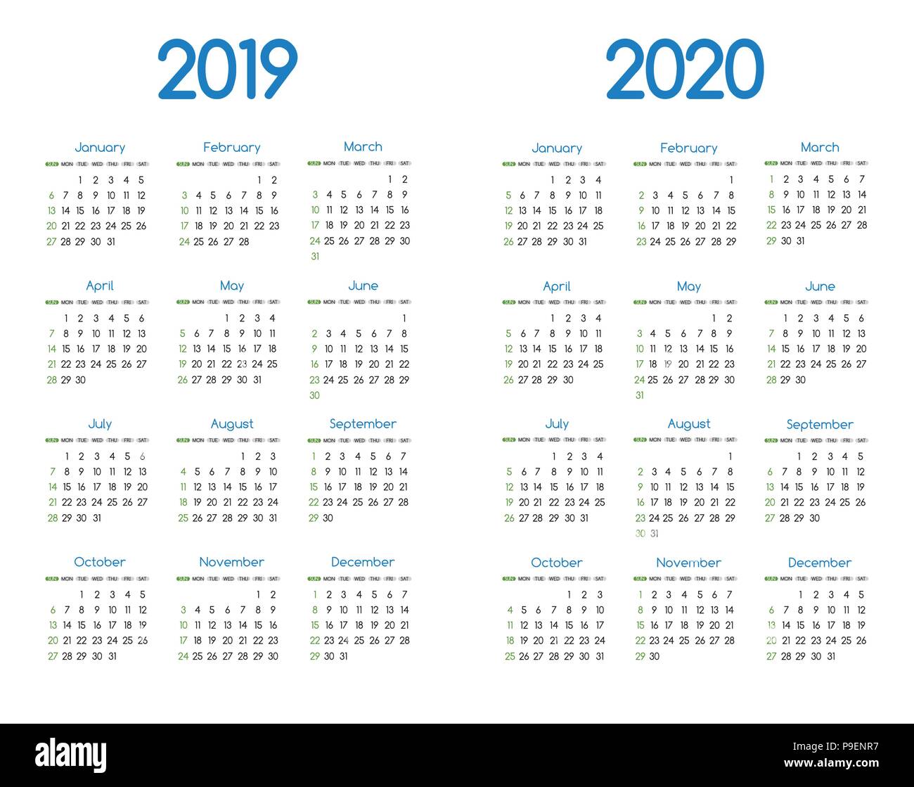 2020 Calendar Stock Photos & 2020 Calendar Stock Images - Alamy1300 x 1119