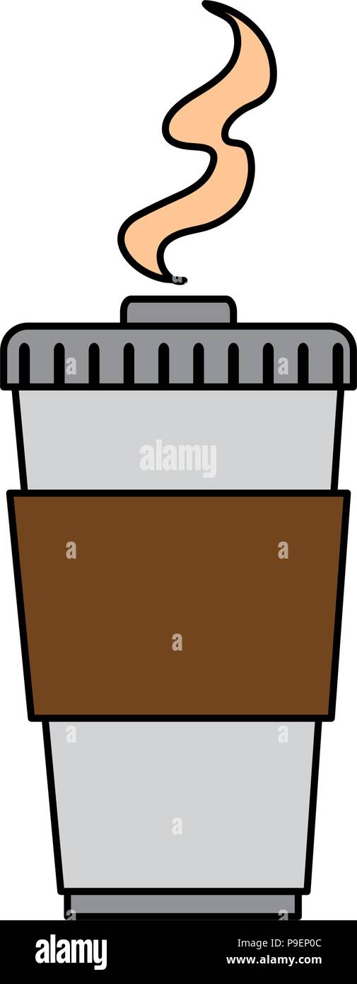 coffee plastic cup icon Stock Vector Image & Art - Alamy