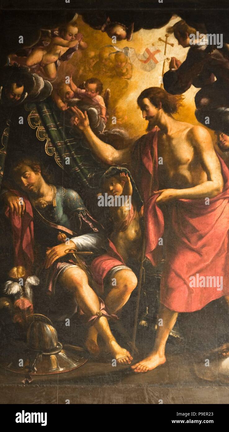 retablo-de-la-iglesia-de-sant-mart-1649-teia-stock-photo-alamy