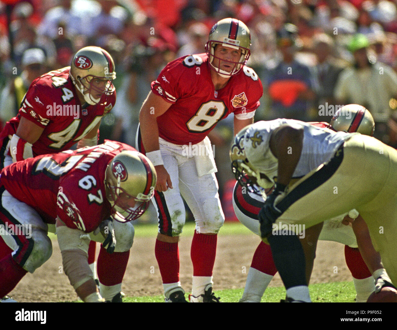 San Francisco, California, USA. 1st Sep, 1996. San Francisco 49ers vs