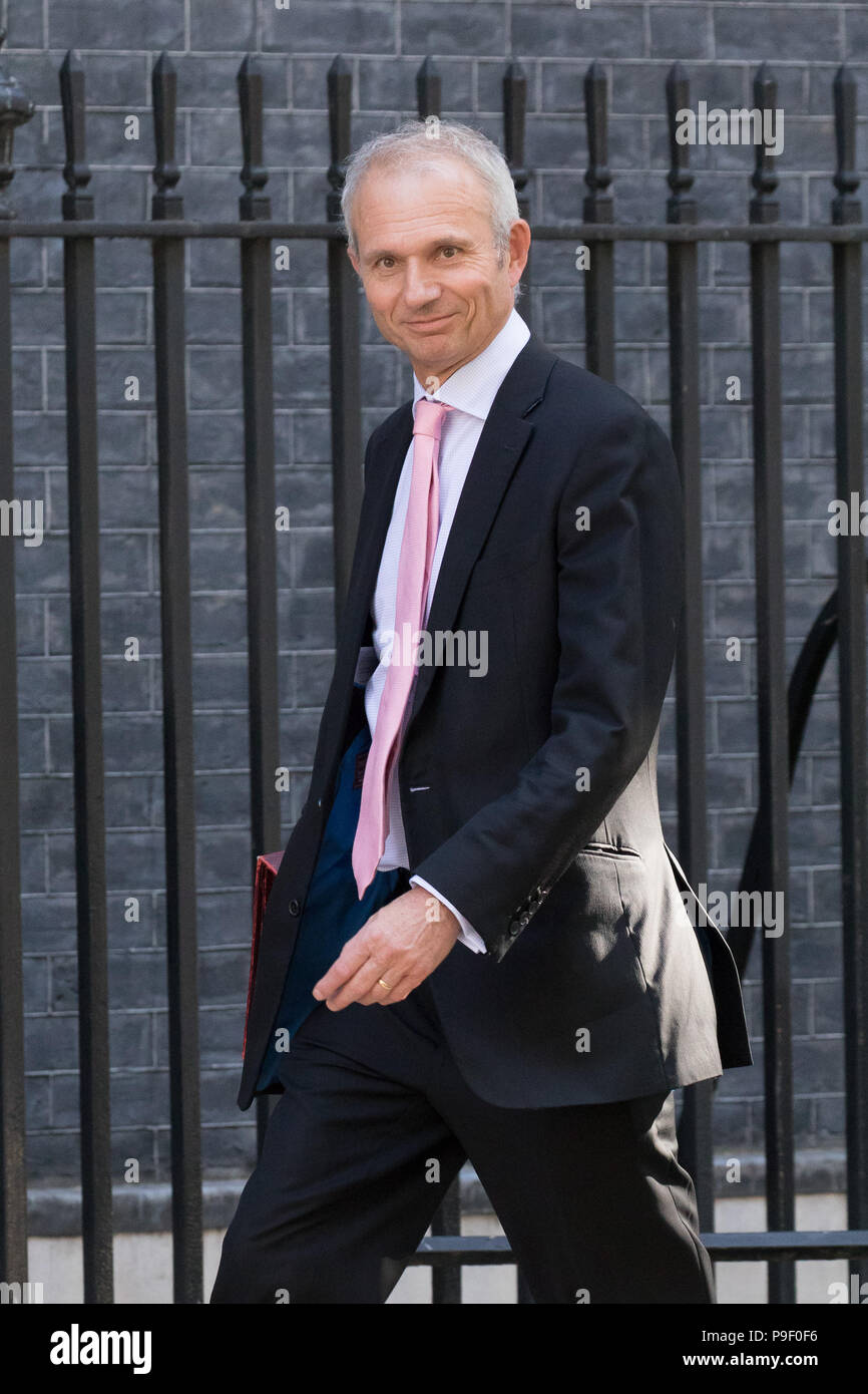 London, UK. 17th July 2018. David Lidington, Chancellor of the Duchy of
