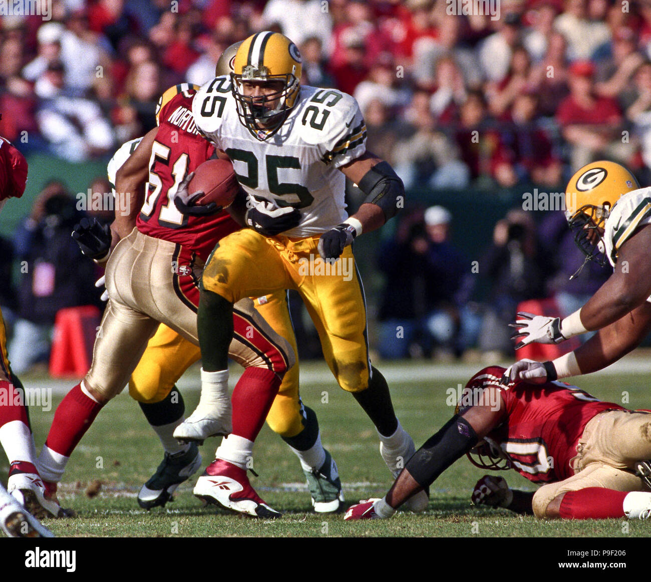 Dorsey Levens - Green Bay Packers (NFL Football Card) 1999