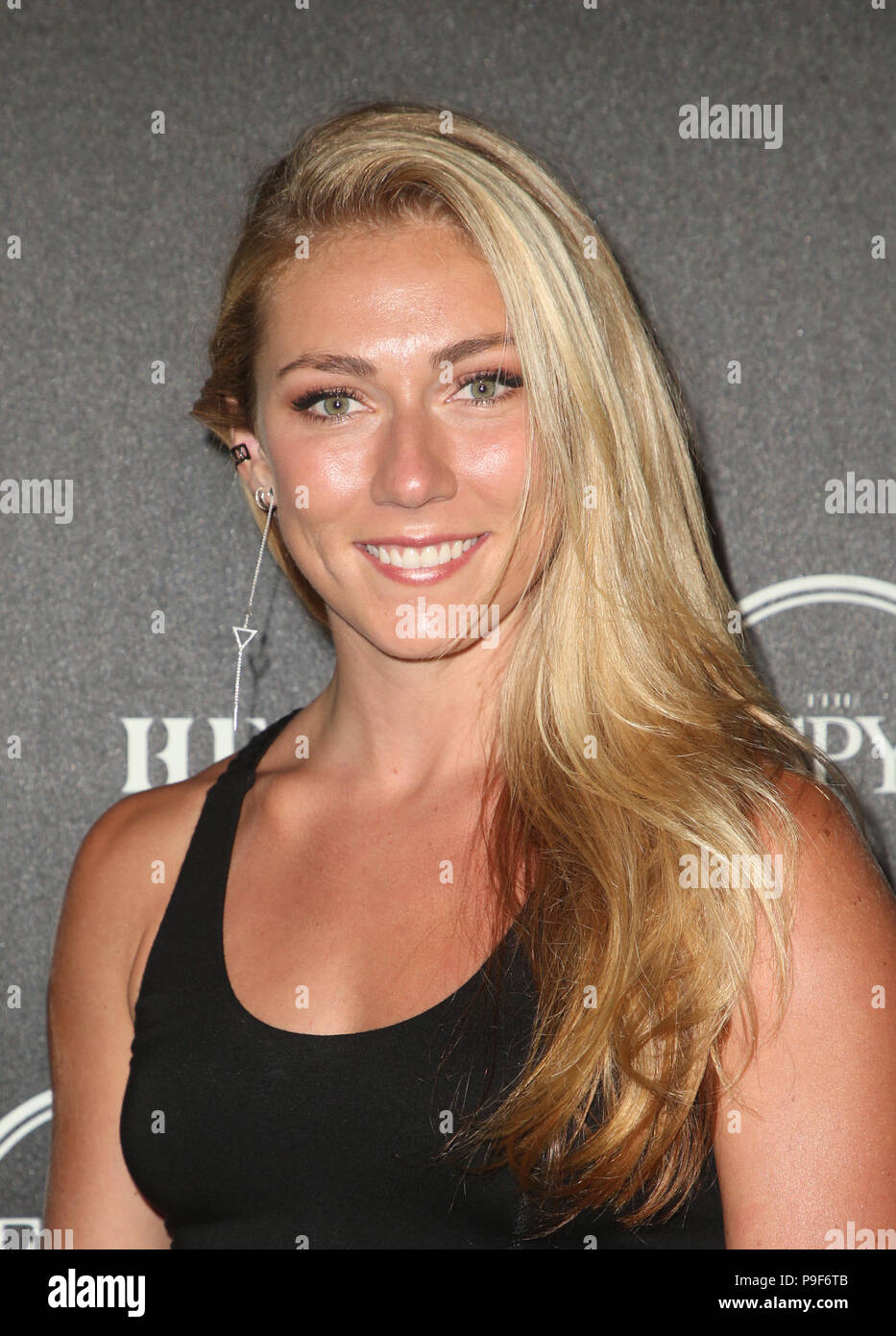 Los Angeles, Ca, USA. 17th July, 2018. Mikaela Shiffrin, at ESPN's