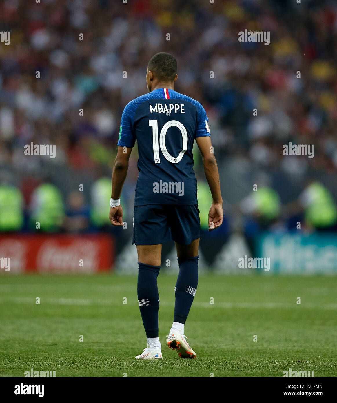 Moscou Mo 15 07 18 France Vs Croatia Kylian Mbappe Of France During Match Between France And Croatia Valid For The Final Of The 18 World Cup Held At The Luzhniki Stadium