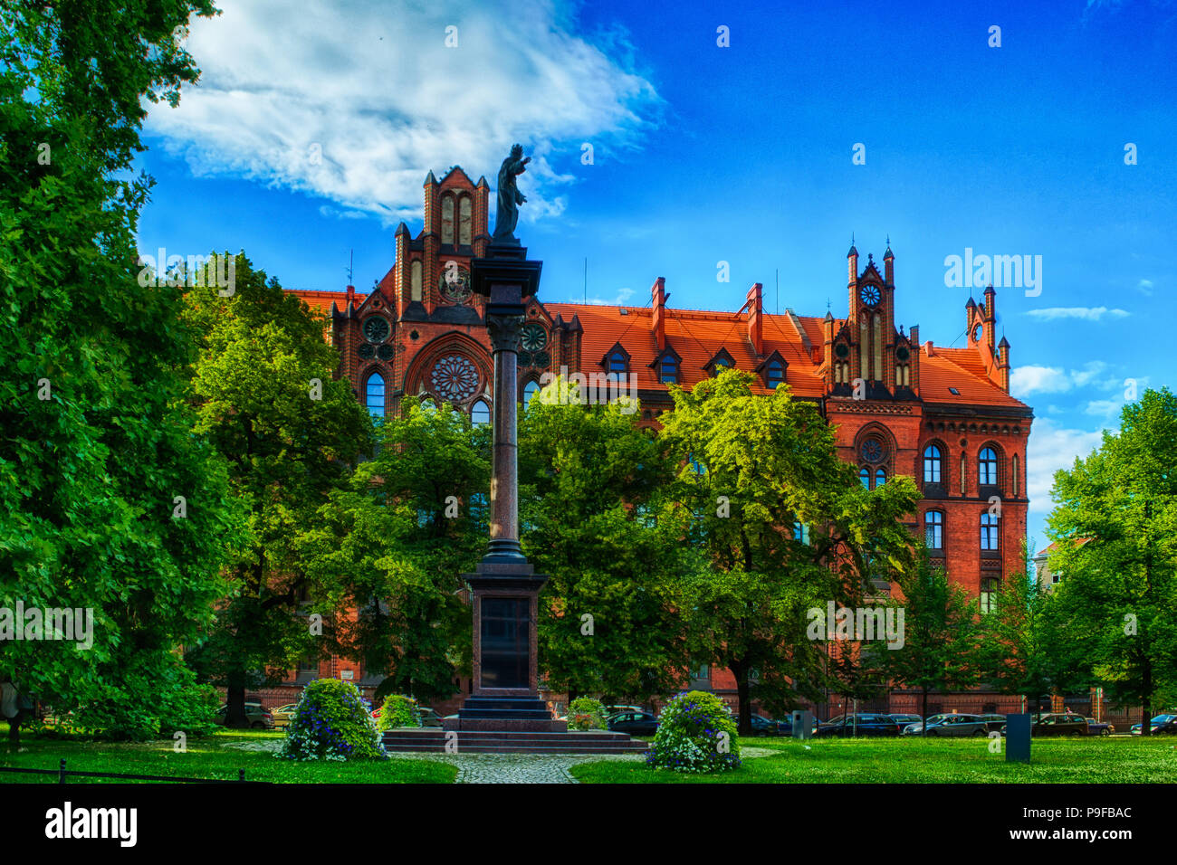 Historic architecture of the city of Wroclaw, Poland Stock Photo Alamy