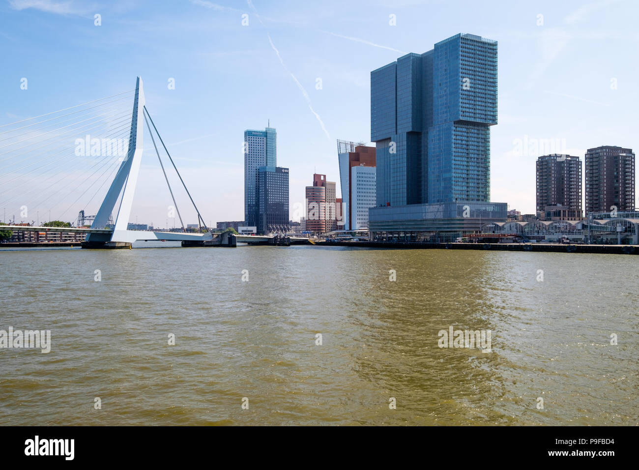 Kop van Zuid, Rotterdam, Netherlands Stock Photo