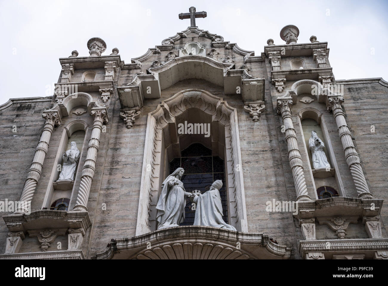 National Shrine of the Immaculate Heart of Mary Church in Panama City, Panama Stock Photo