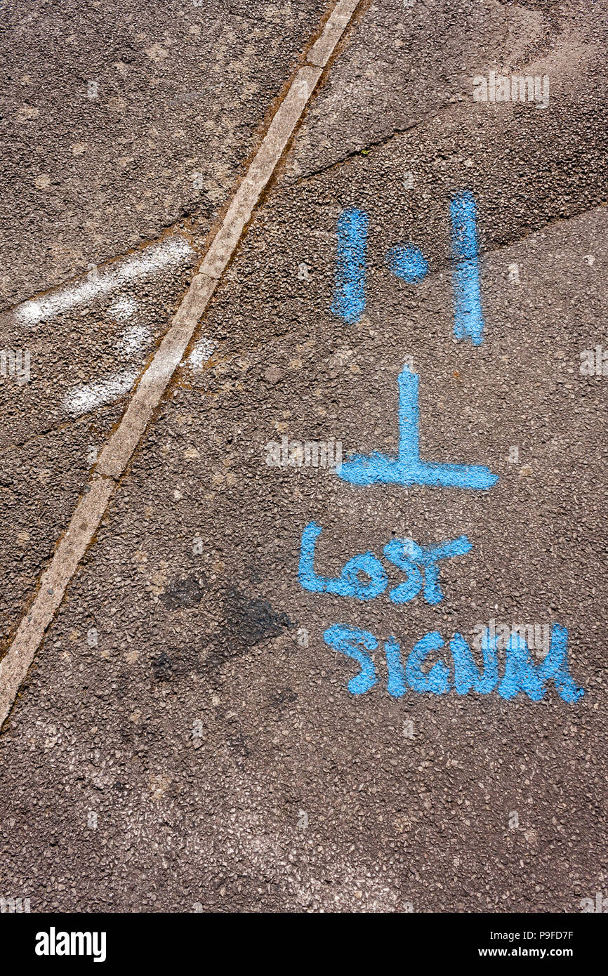 Utilities location marking hires stock photography and images Alamy