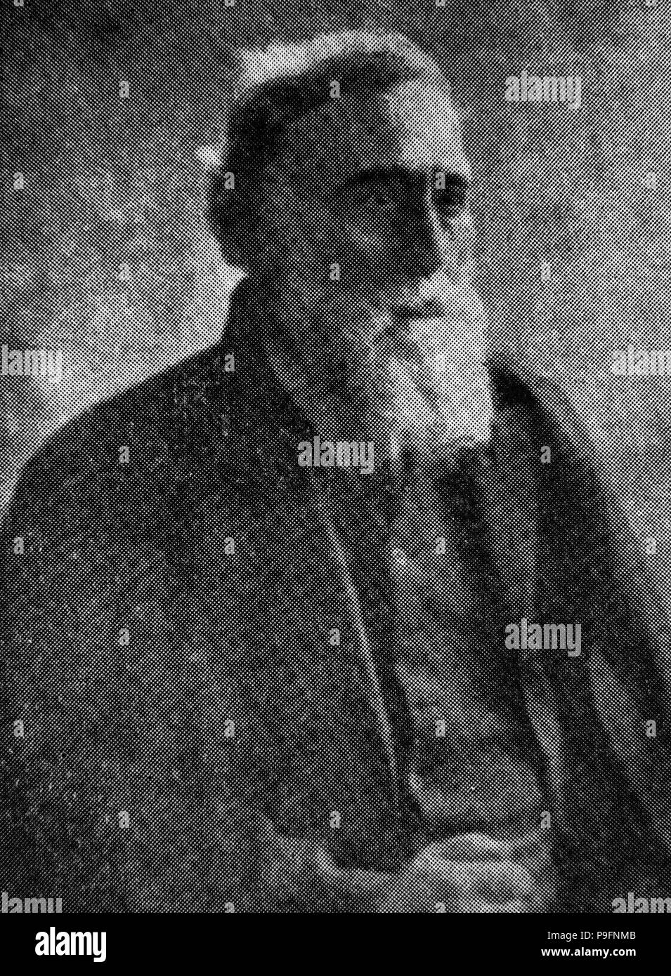 MANUEL LEIRAS PULPEIRO (1854-1912) ESCRITOR ESPAÑOL EN LENGUA GALLEGA. Stock Photo
