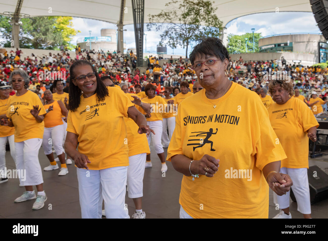 Detroit, Michigan Senior Friendship Day, an event that brought