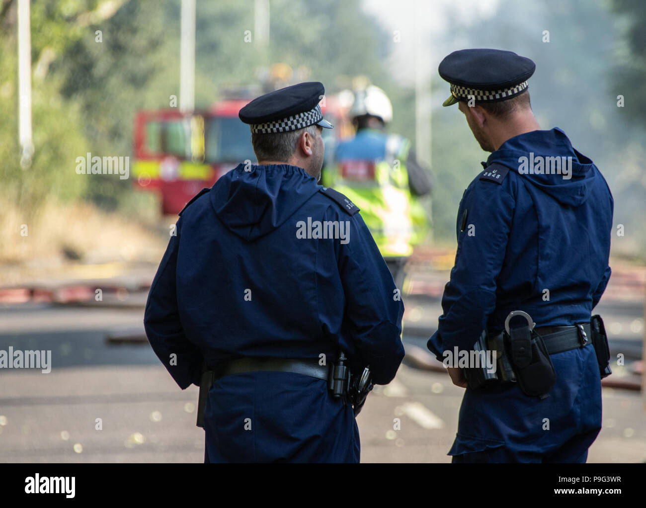 Fire protection police hires stock photography and images Alamy