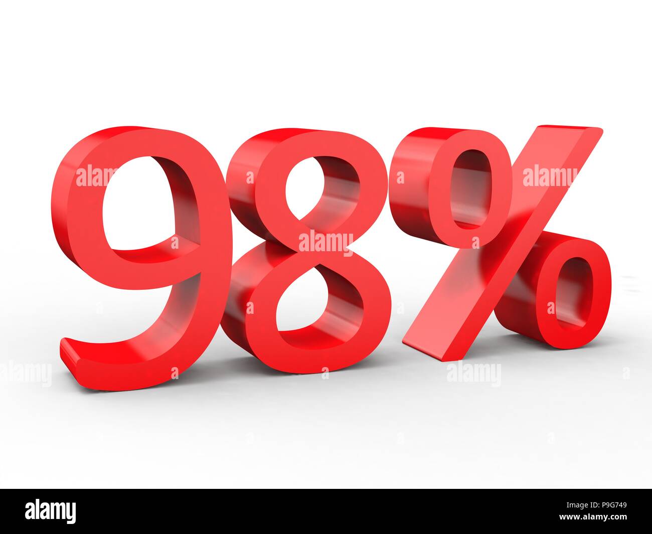 98-percent-discount-red-3d-numbers-on-isolated-white-background-stock