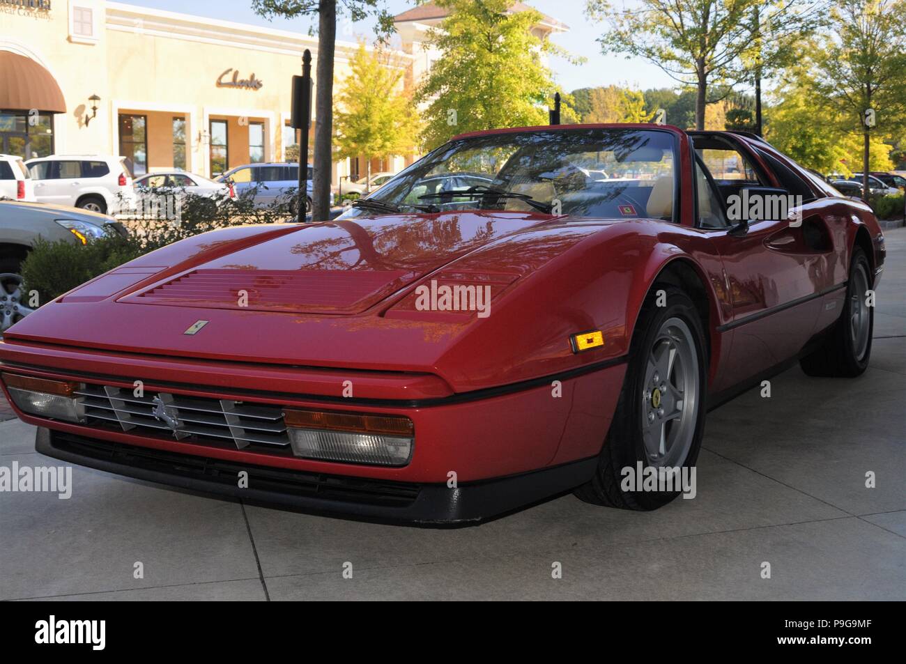 Headlight of a ferrari hi-res stock photography and images - Alamy