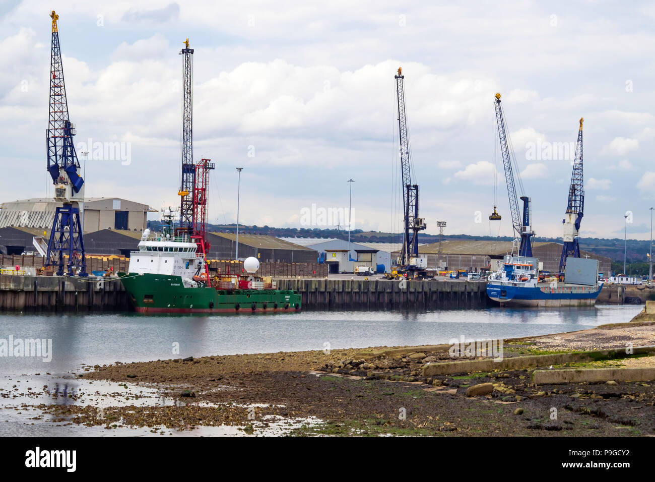 Offshore Supply Vessel GARGANO and General Cargo vessel WiILSON
