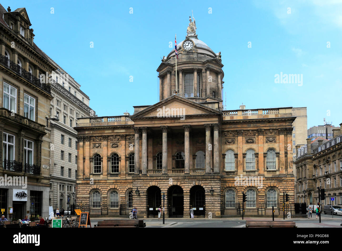 Liverpool Town Hall Water Street Liverpool City Merseyside England Uk Stock Photo Alamy