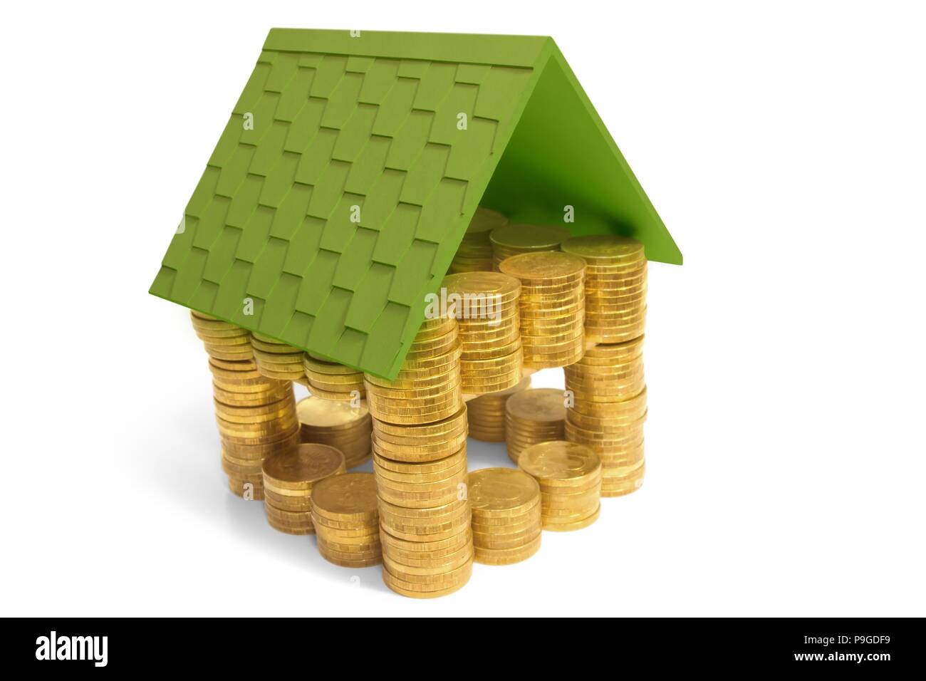 coin, money, house Stock Photo Alamy