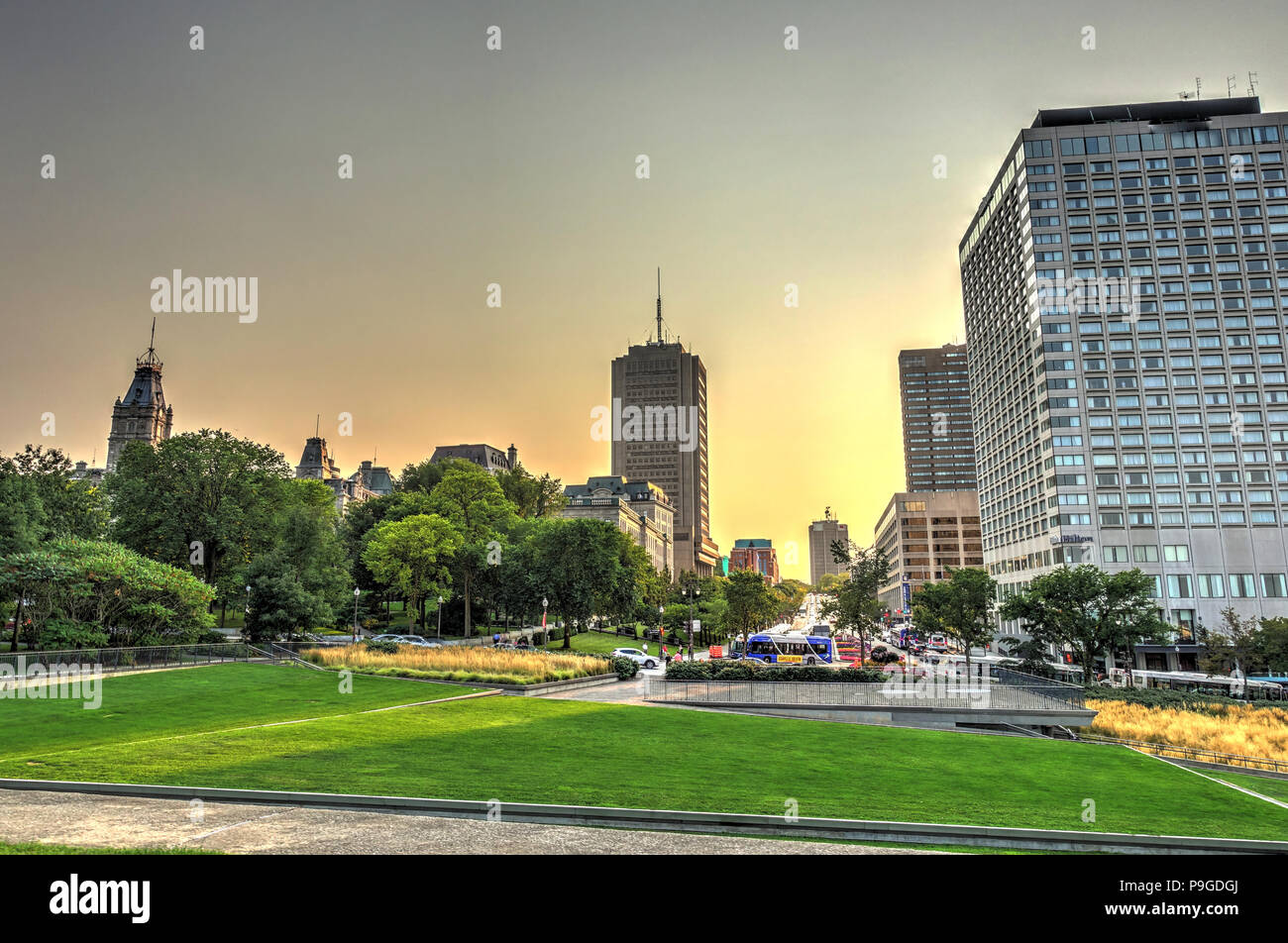 Quebec city, Canada Stock Photo