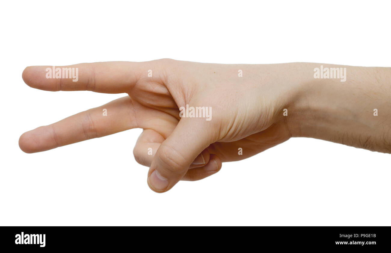 stone, paper, scissors, hand Stock Photo Alamy