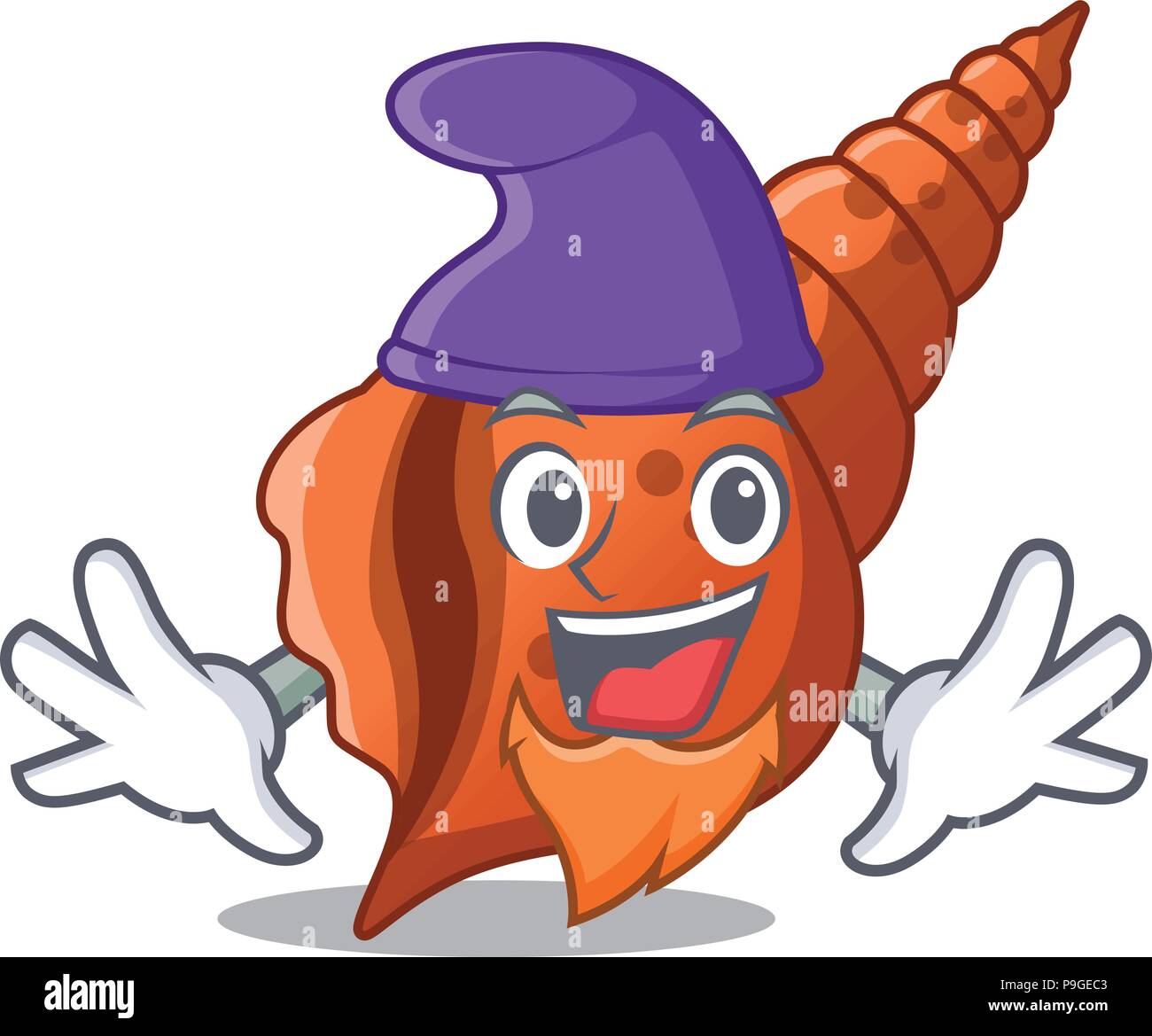 Elf long shell character cartoon Stock Vector Image & Art - Alamy