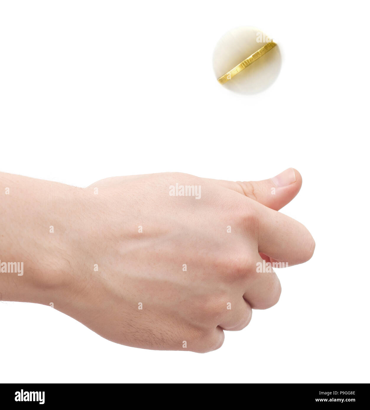 coin, flip, choice, tossing Stock Photo