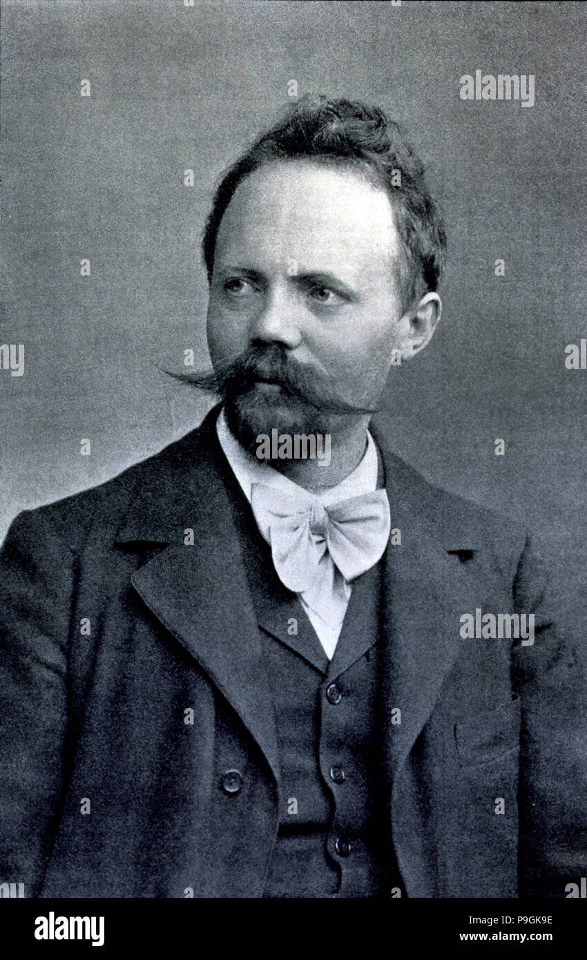 Engelbert Humperdinck (1854-1921), German composer. Stock Photo
