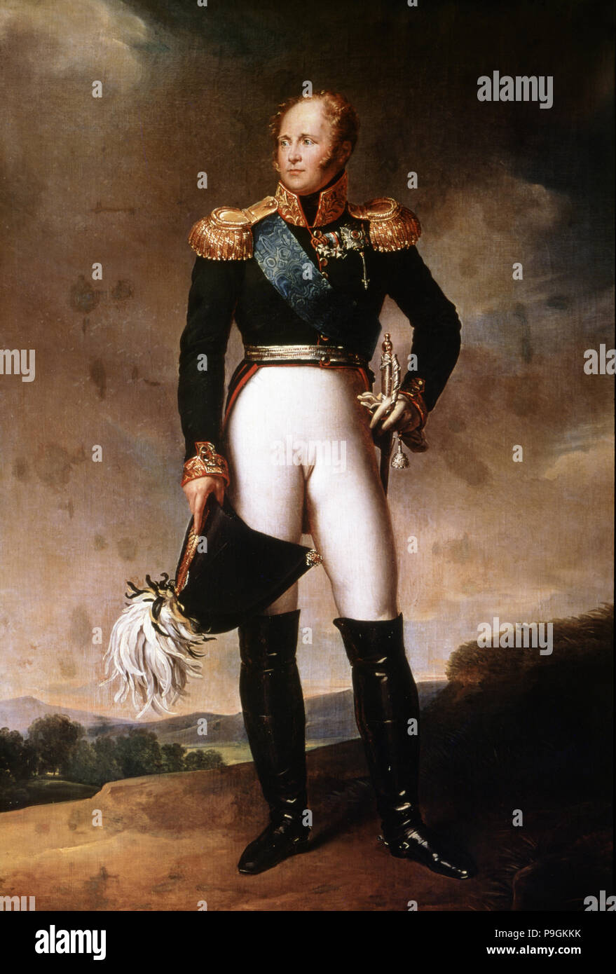 Alexander I, Tsar of Russia (1777-1825 Stock Photo - Alamy