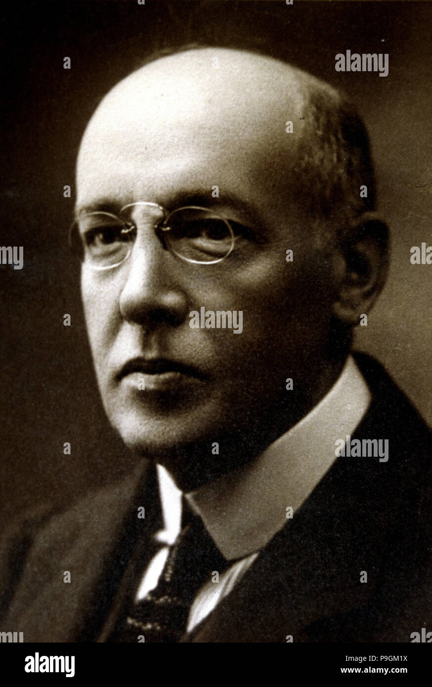 Eduardo Gomez de Baquero, known as Andrenio (1886-1929), Spanish essayist and literary critic. Stock Photo
