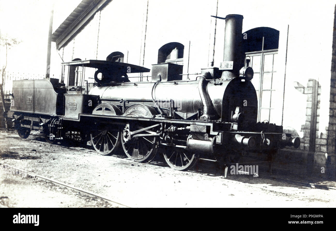 Steam engine number 1 built by Paren Schaken & Co. of Paris, systema of
