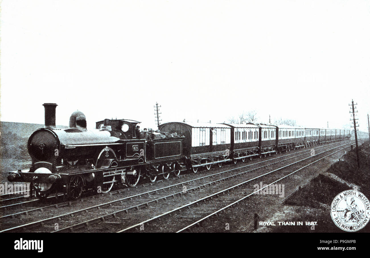 Trains in 1870s hi-res stock photography and images - Alamy