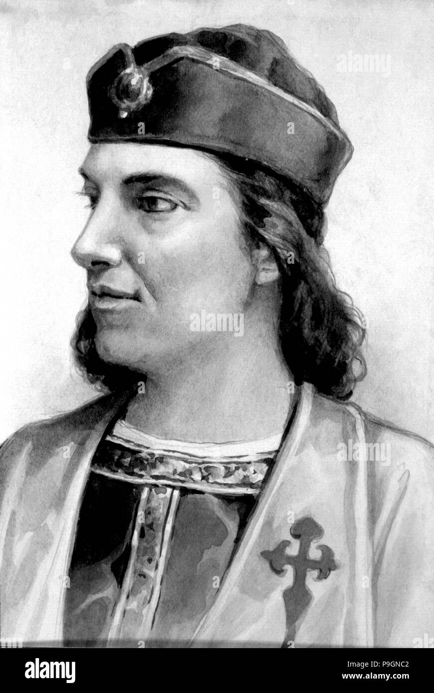 Manrique (14401479), Spanish poet Stock Photo Alamy