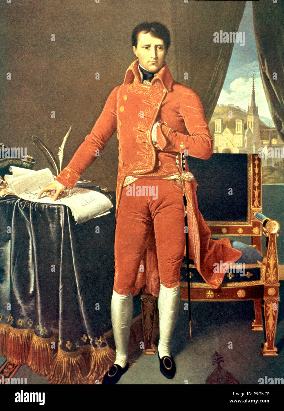Napoleon I (1769-1821), Consul. Stock Photo